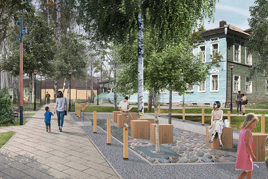 В области 1,2 млрд рублей вложат в благоустройство городских территорий в 2024 году.