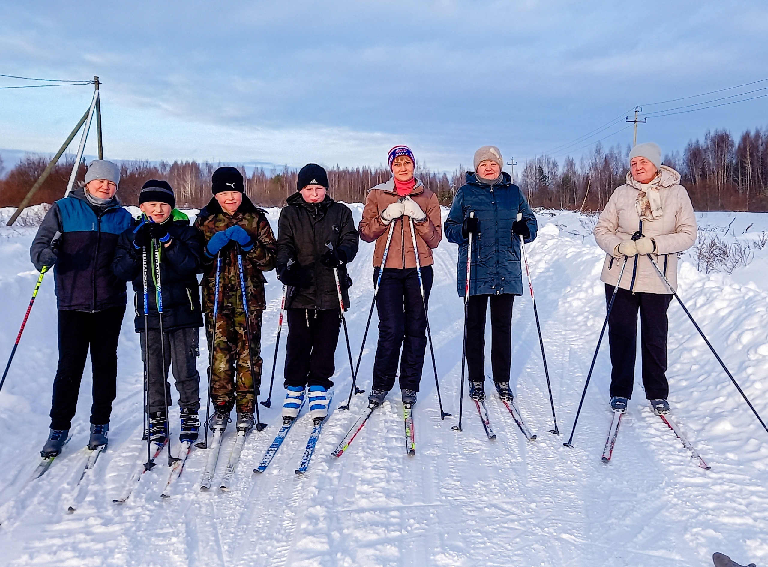 В воскресенье – на лыжи!.