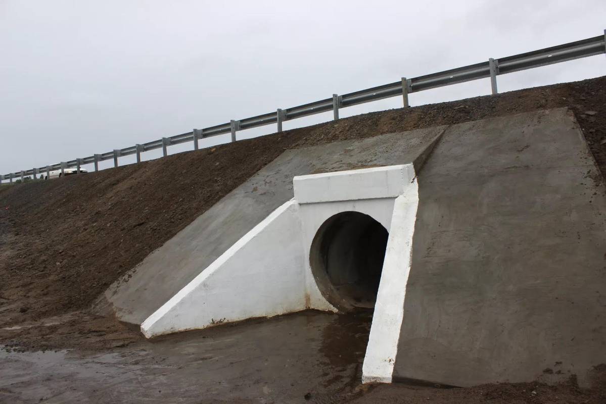 Внедрена новая технология восстановления водопропускных труб.