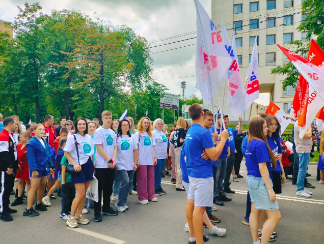Участие в мероприятии, посвященном Дню России.